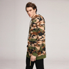 Custom Extended Pullover Camouflage Hoodie