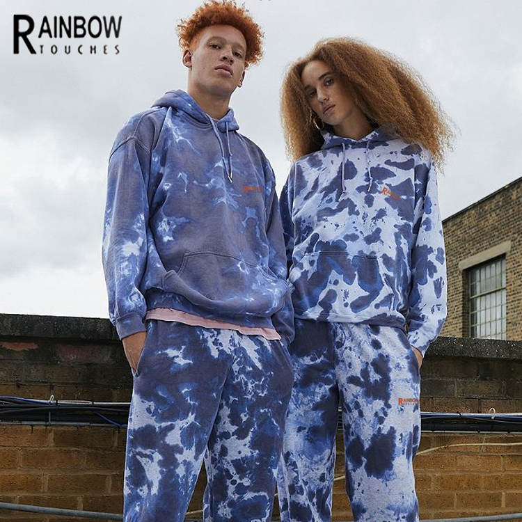 tie dye tracksuit blue